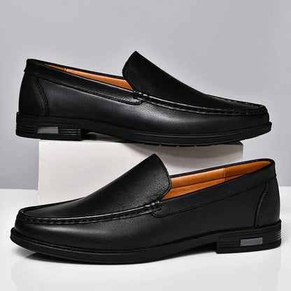 Zapatos de loafers de cuero genuino Verona