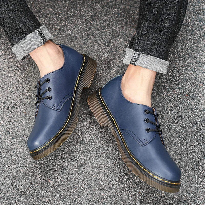 Oxfords de Cuero Genuino Alvarez para Hombre - Estilo Clásico
