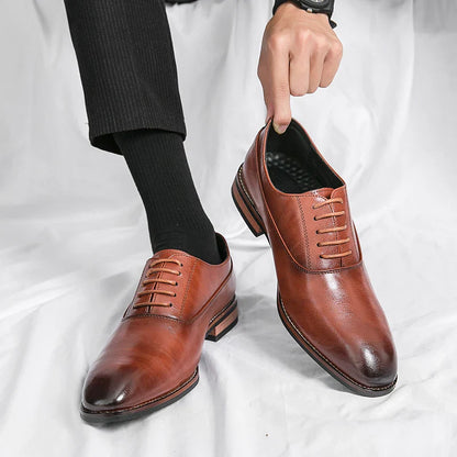 Zapatos de cuero Vittorio