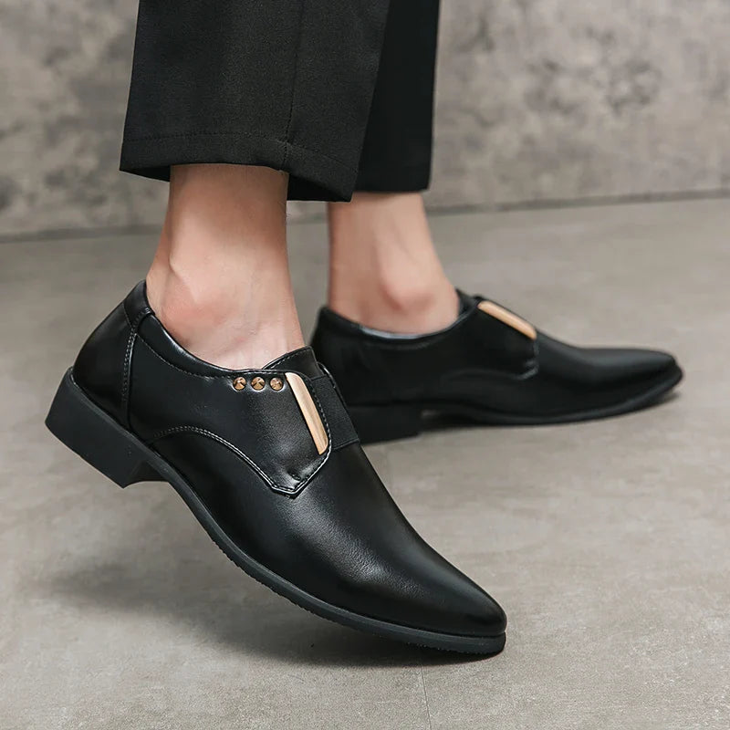 Zapatos de Cuero Genuino Pedro para Hombre - Elegancia y Comodidad