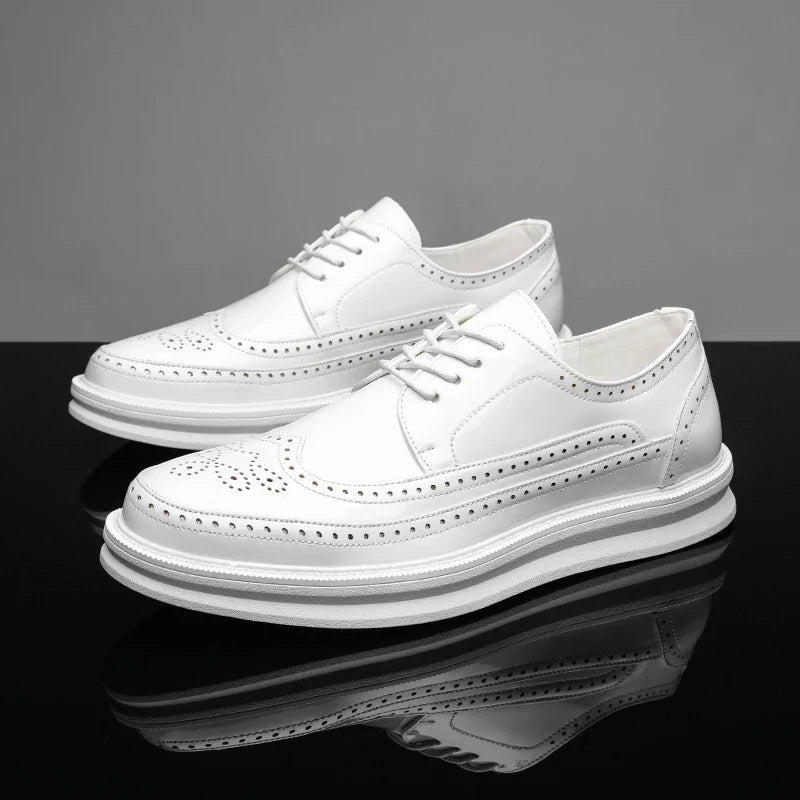 Zapatos de Cuero Auténtico Alon