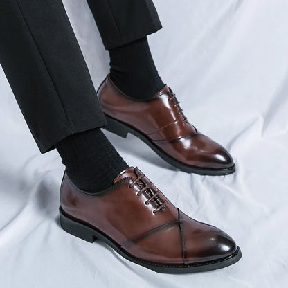 Zapatos de cuero de alta calidad
