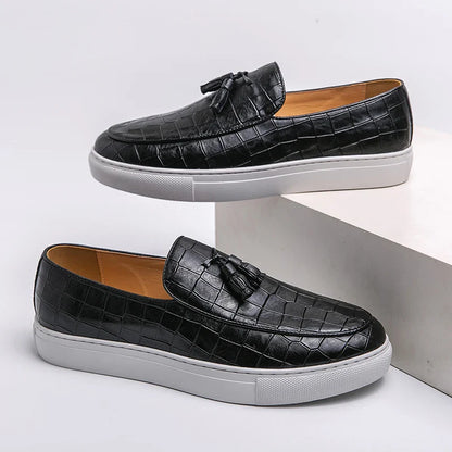 Zapatos de loafers Passero marrones