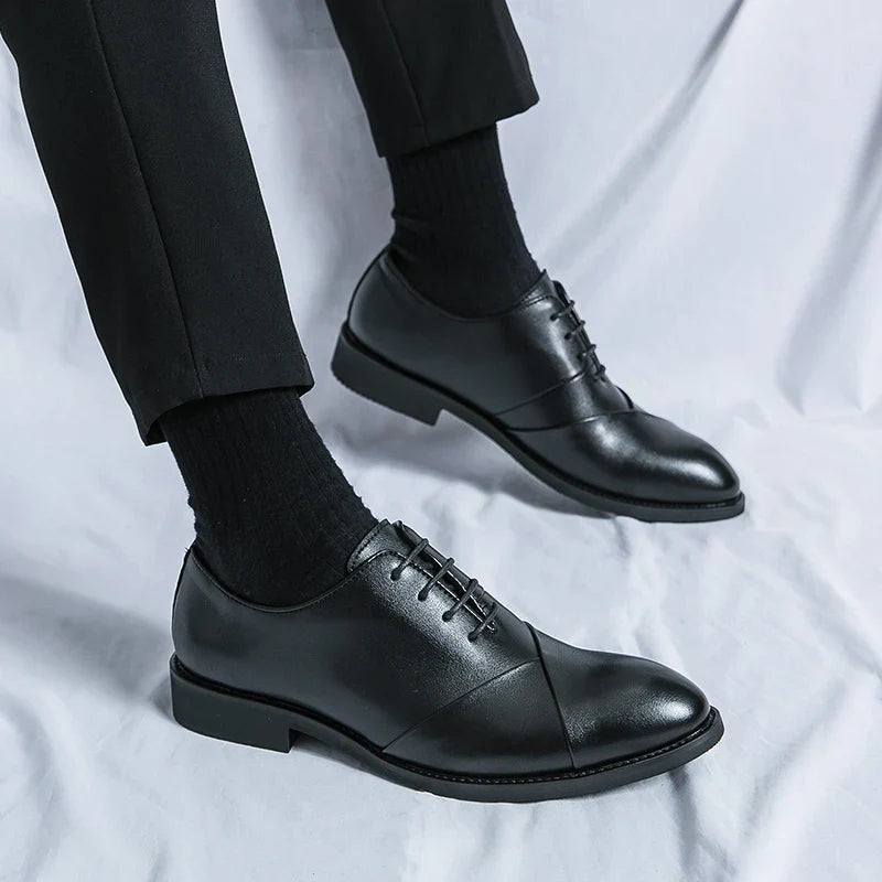 Zapatos de cuero de alta calidad