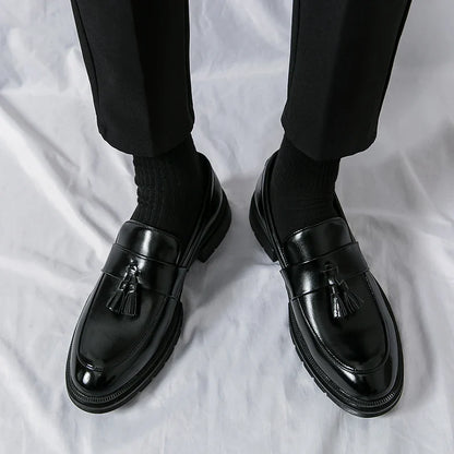 Zapatos de cuero genuino Cruz