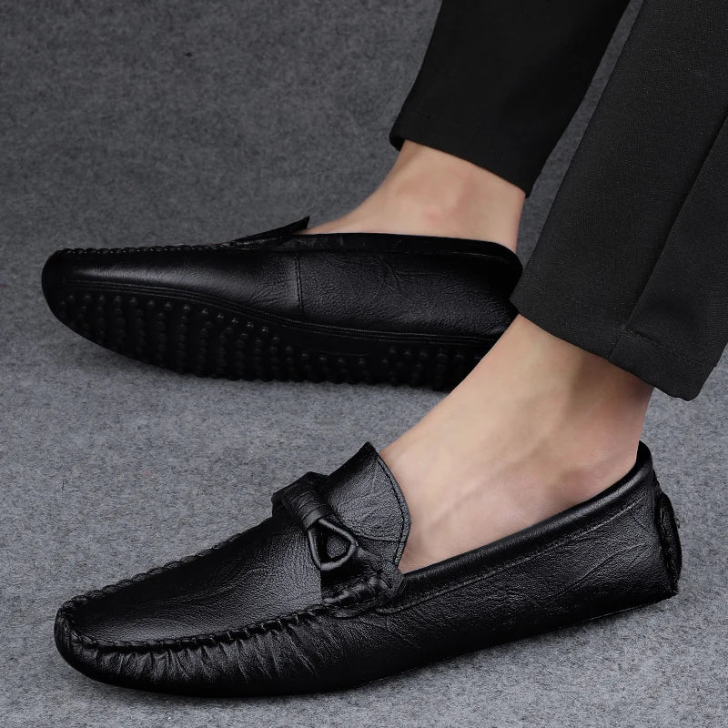 Zapatos de cuero auténtico Carlson