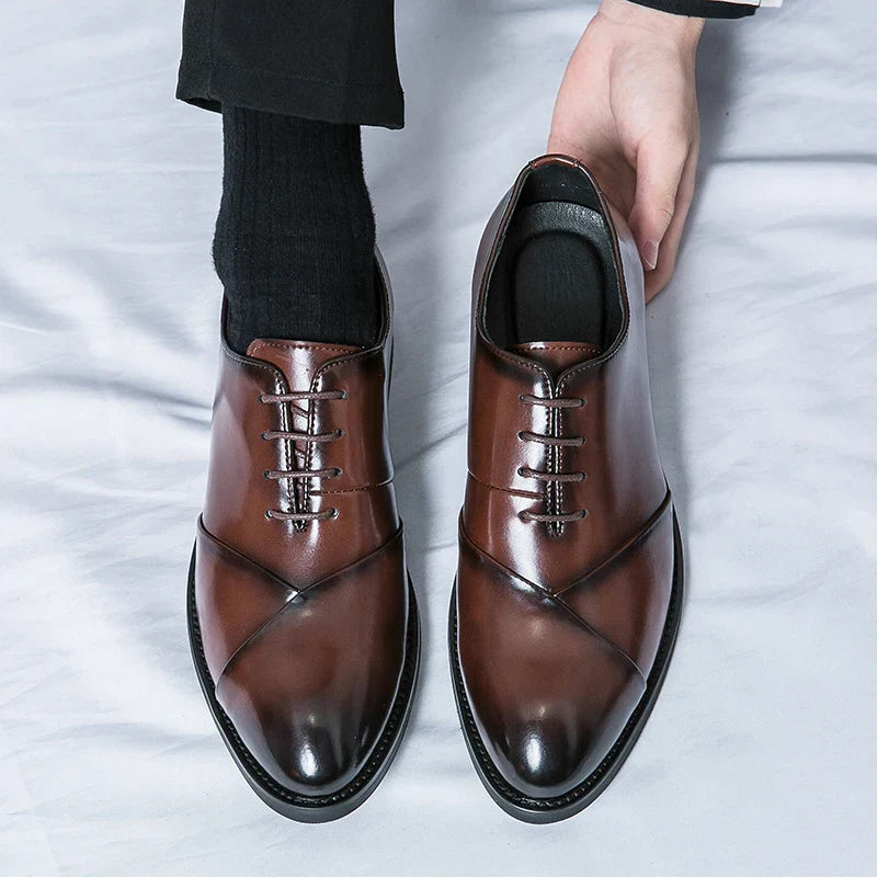 Zapatos de cuero de alta calidad