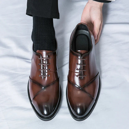 Zapatos de cuero de alta calidad