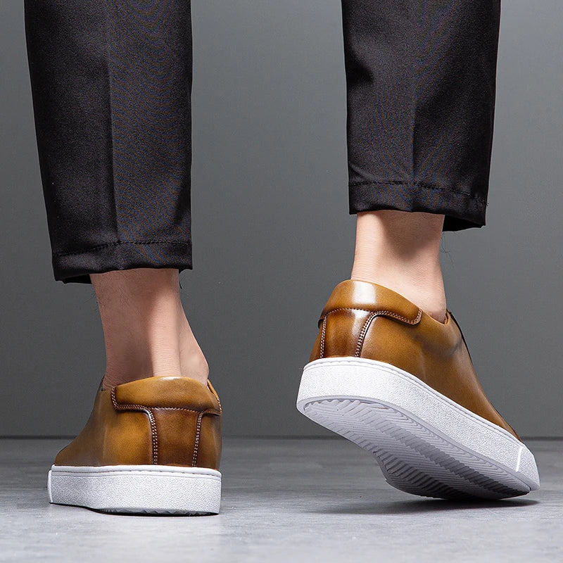 Zapatos Maver de cuero genuino para hombre