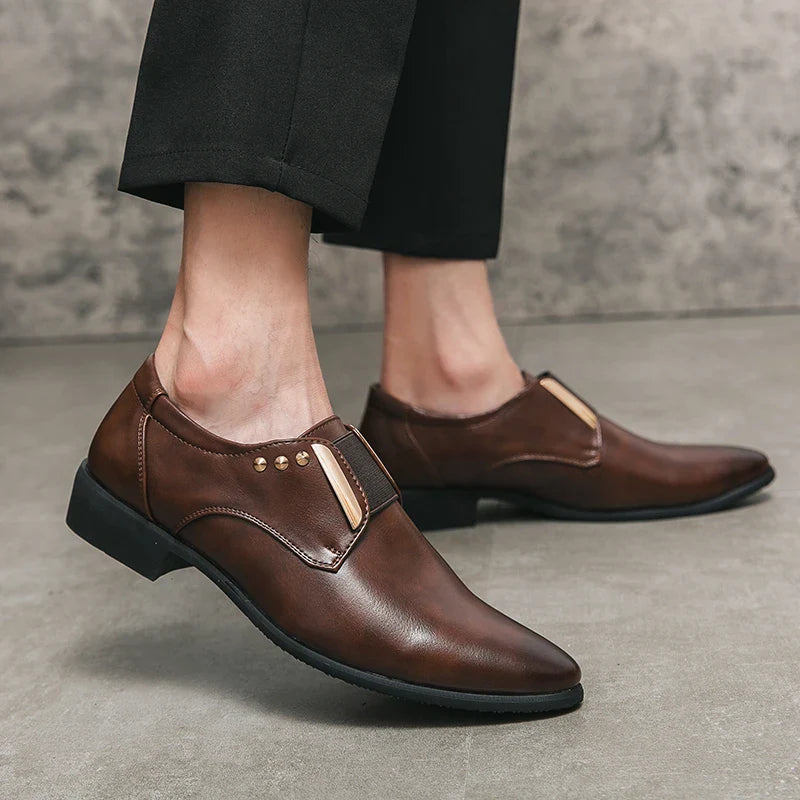 Zapatos de Cuero Genuino Pedro para Hombre - Elegancia y Comodidad