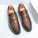 Zapatos de Loafer de Cuero Genuino para Hombre Fashion, Elegantes y Cómodos