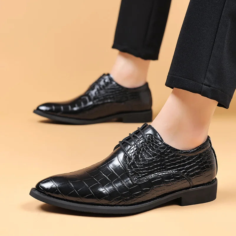 Zapatos Derby de Piel
