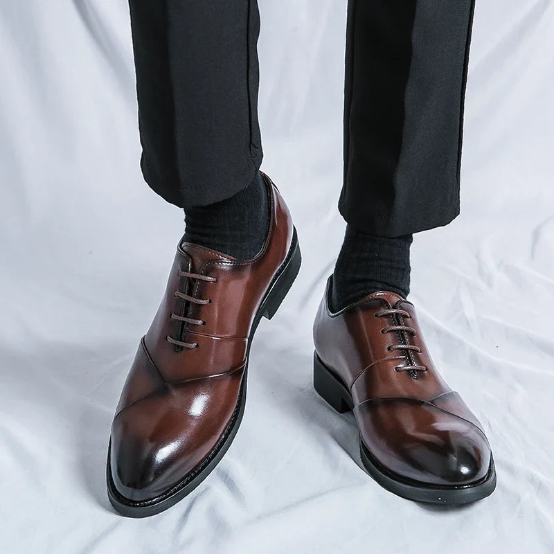 Zapatos de cuero de alta calidad