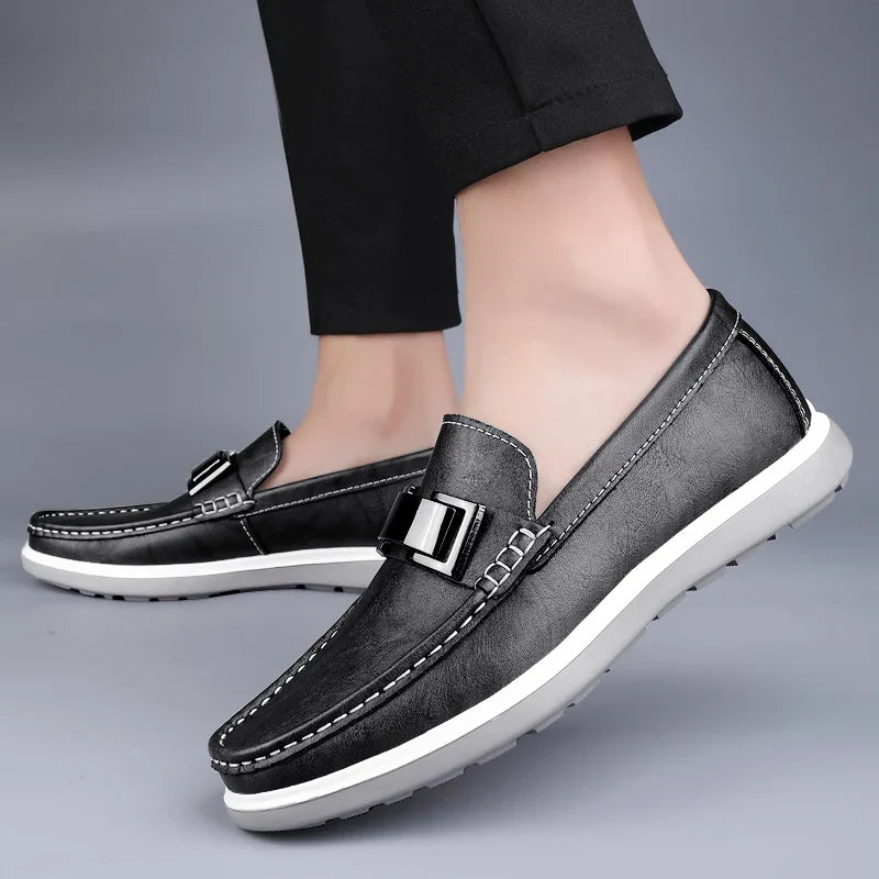Zapatos de Cuero Genuino para Hombre