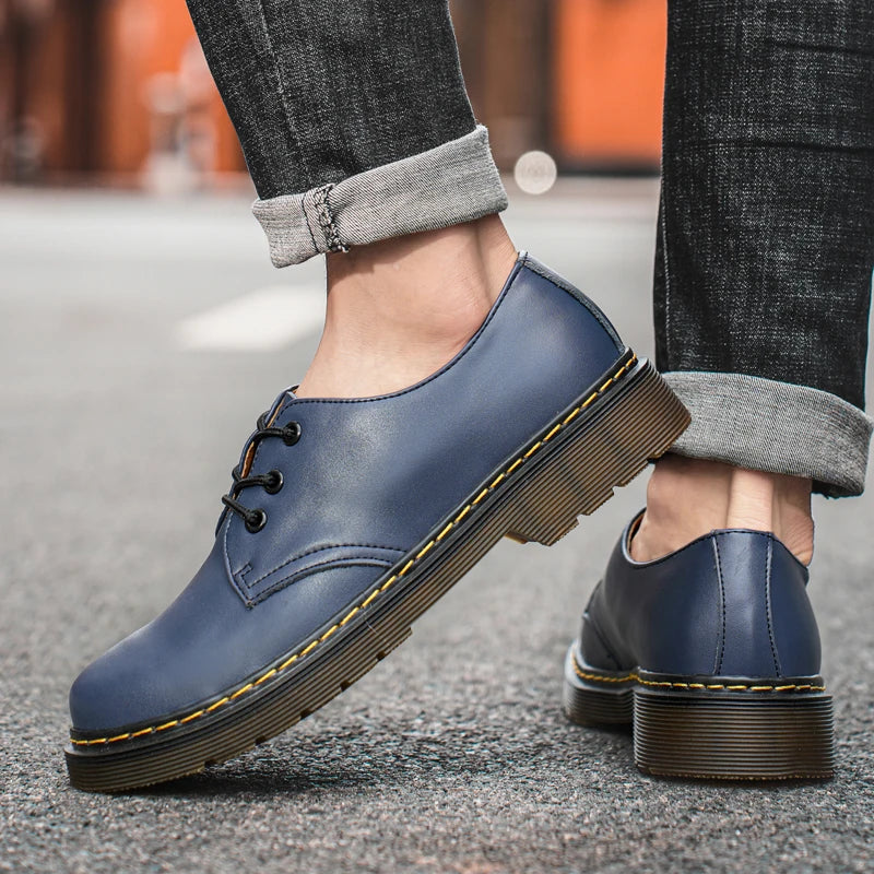 Oxfords de Cuero Genuino Alvarez para Hombre - Estilo Clásico