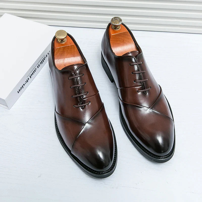 Zapatos de cuero de alta calidad
