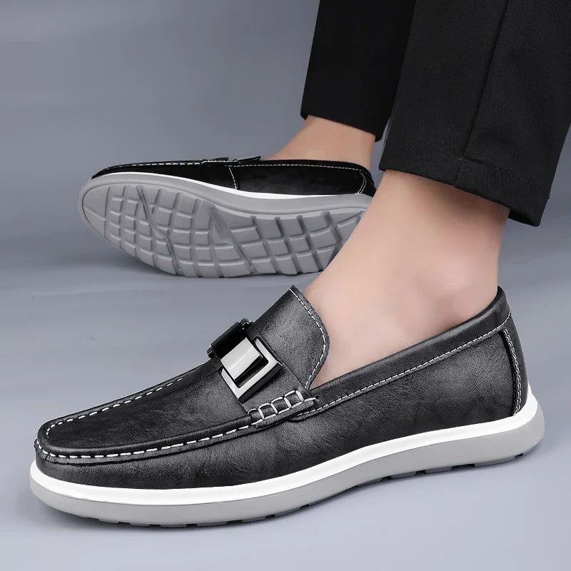 Zapatos de Cuero Genuino para Hombre