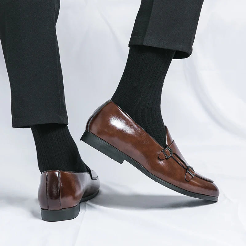 Zapatos de cuero auténtico Braxton