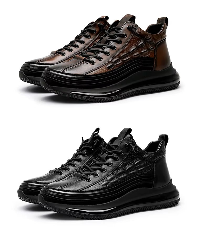 Zapatillas Croco Imperial – Cuero de Cocodrilo, Suela Antideslizante y Ajuste Ergonómico 50% OFF