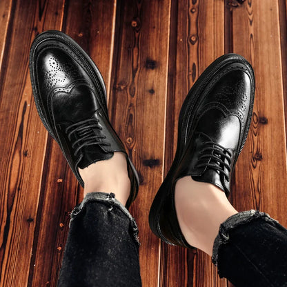 Zapatos de Cuero Auténtico Alon