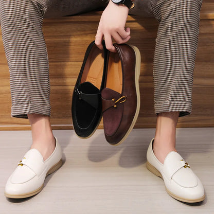 Zapatos de vestir de cuero