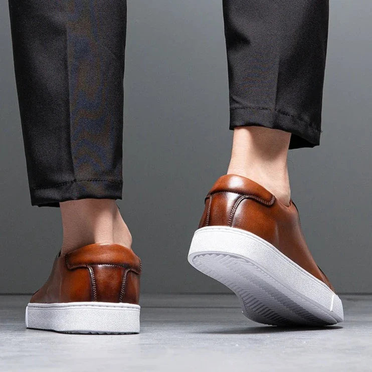 Zapatos Maver de cuero genuino para hombre