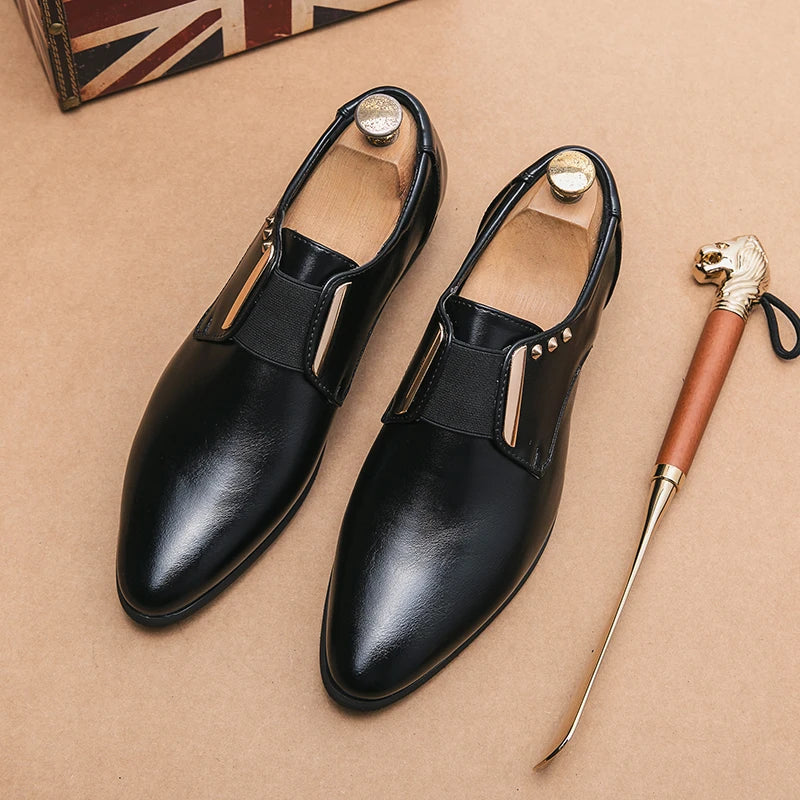 Zapatos de Cuero Genuino Pedro para Hombre - Elegancia y Comodidad