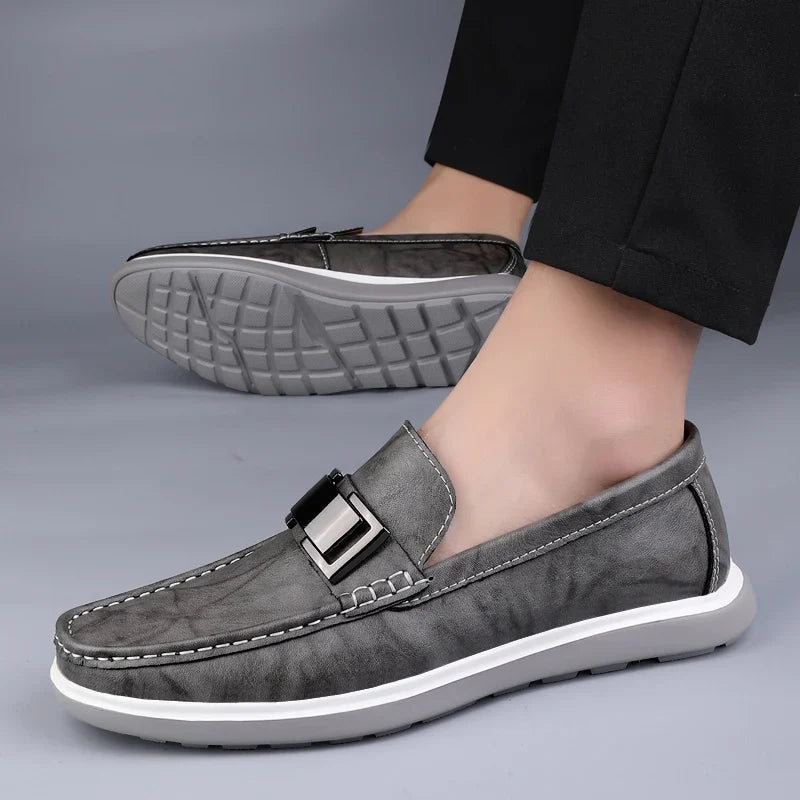 Zapatos de Cuero Genuino para Hombre