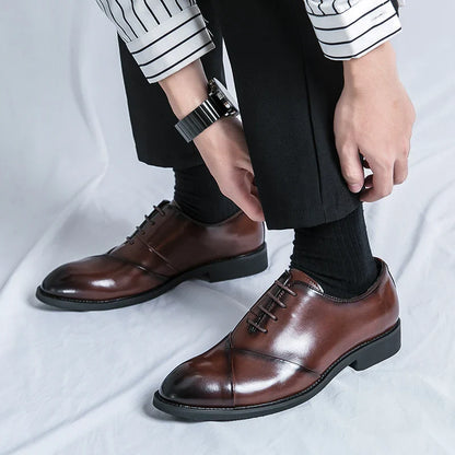 Zapatos de cuero de alta calidad