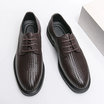 Zapatos de cuero auténtico Santiago