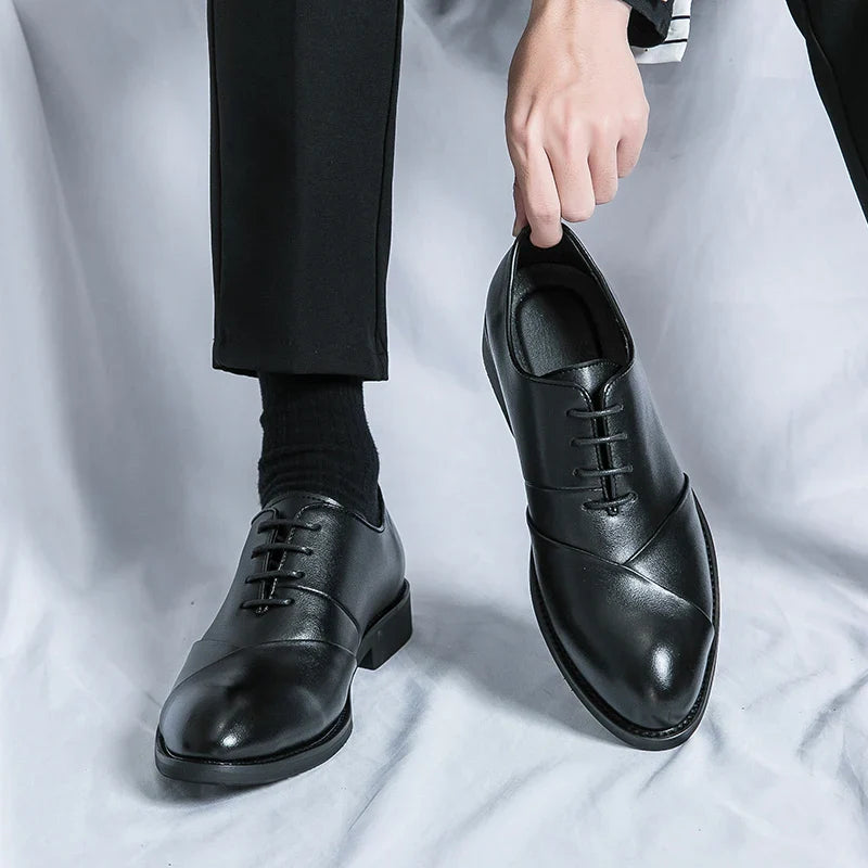 Zapatos de cuero de alta calidad