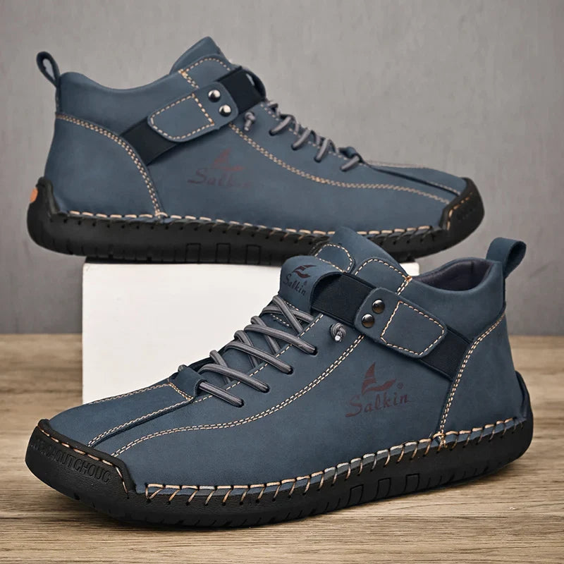 Zapatos de Cuero Genuino Javi para Hombre, Estilo Clásico