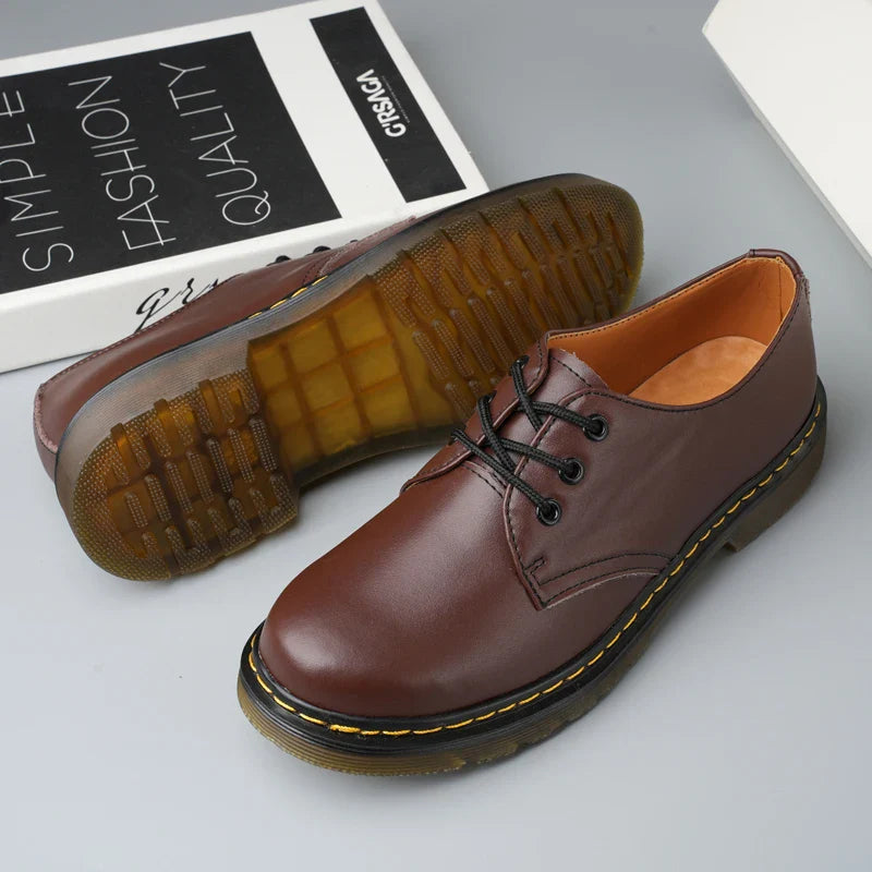 Oxfords de Cuero Genuino Alvarez para Hombre - Estilo Clásico