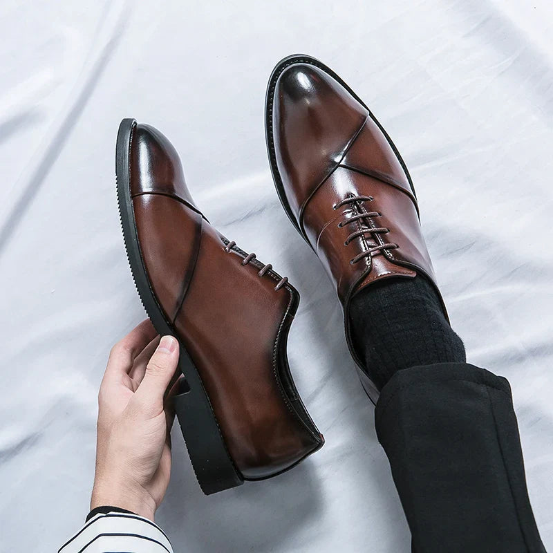 Zapatos de cuero de alta calidad