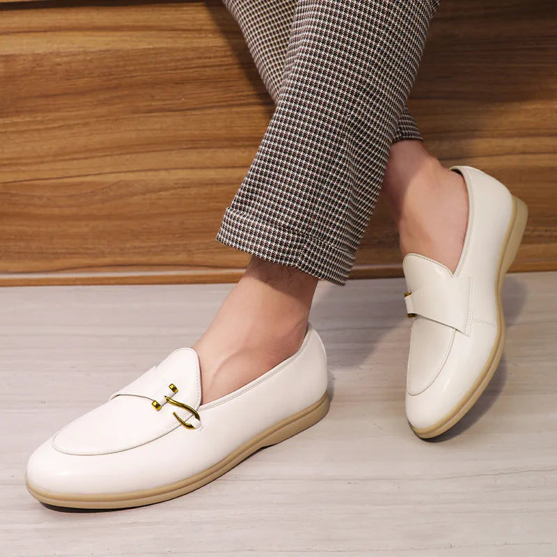 Zapatos de vestir de cuero