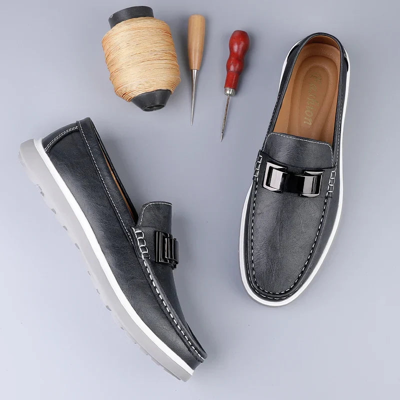 Zapatos de Cuero Genuino para Hombre