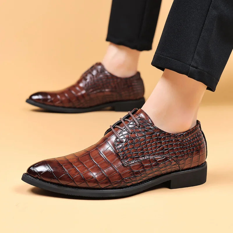 Zapatos Derby de Piel