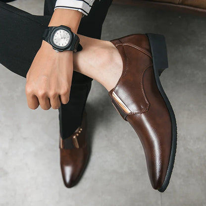 Zapatos de Cuero Genuino Pedro para Hombre - Elegancia y Comodidad