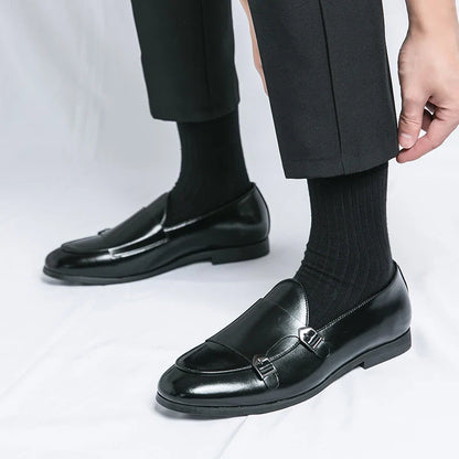 Zapatos de cuero auténtico Braxton