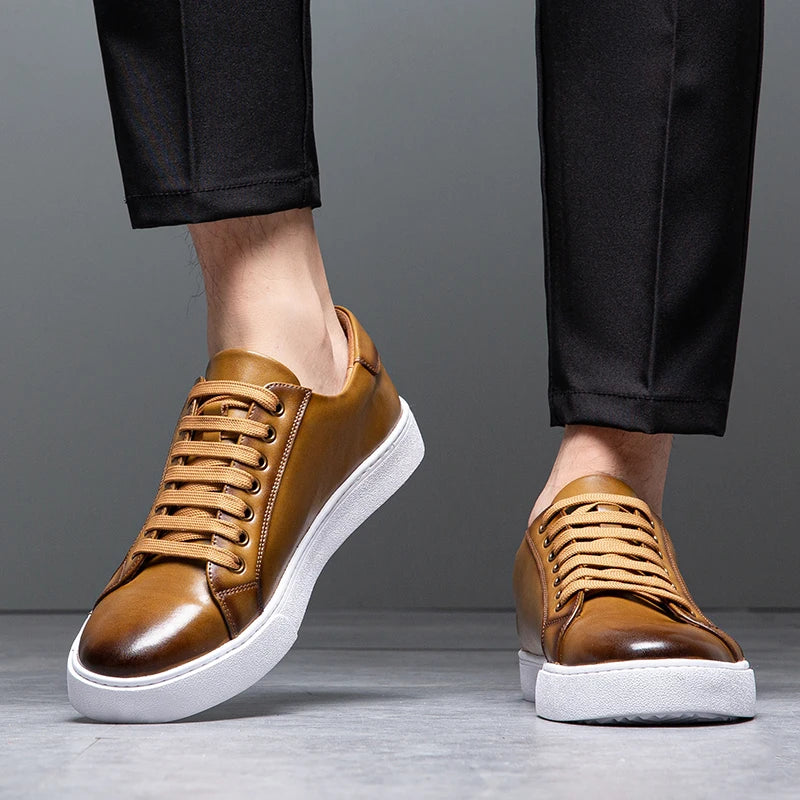 Zapatos Maver de cuero genuino para hombre
