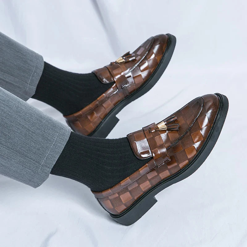Zapatos de cuero auténtico Lorenzo