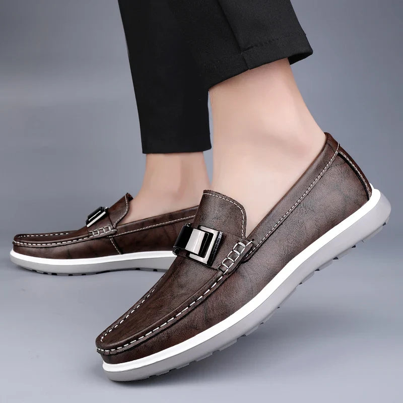 Zapatos de Cuero Genuino para Hombre