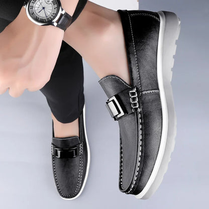 Zapatos de Cuero Genuino para Hombre