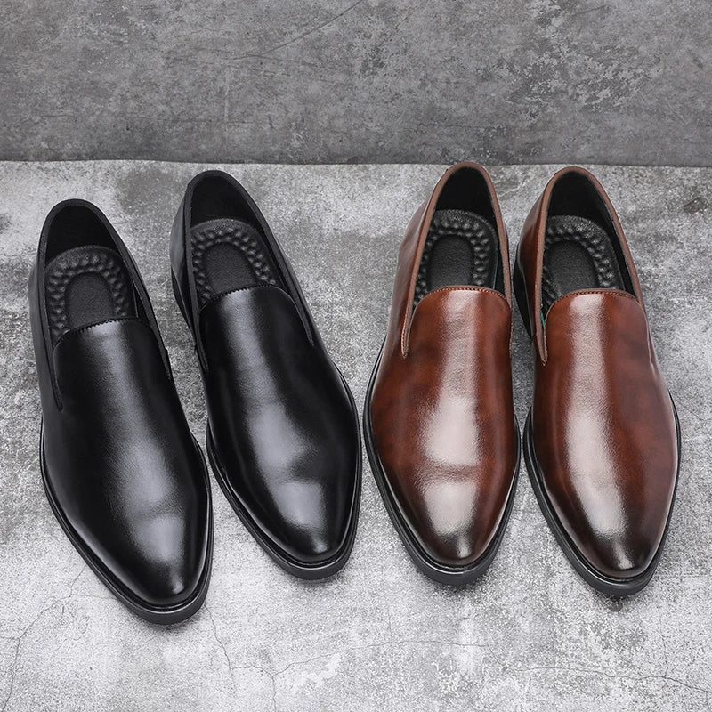 Zapatos De Cuero Genuino Noctis