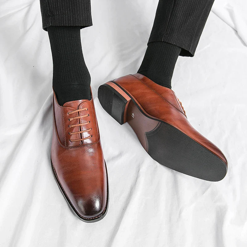 Zapatos de cuero Vittorio