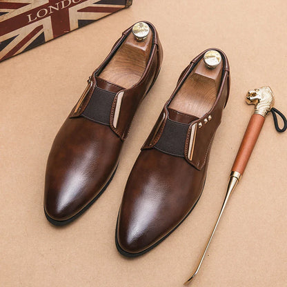 Zapatos de Cuero Genuino Pedro para Hombre - Elegancia y Comodidad