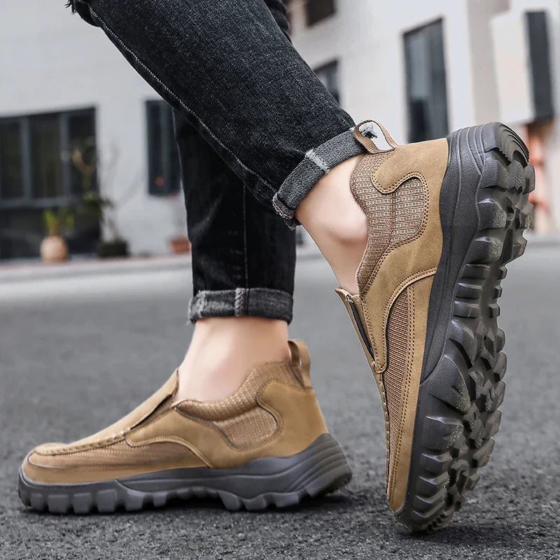Zapatos De Cuero Auténtico Corban