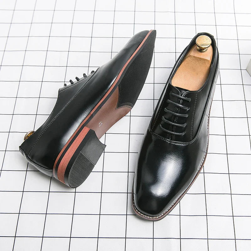 Zapatos de cuero Vittorio