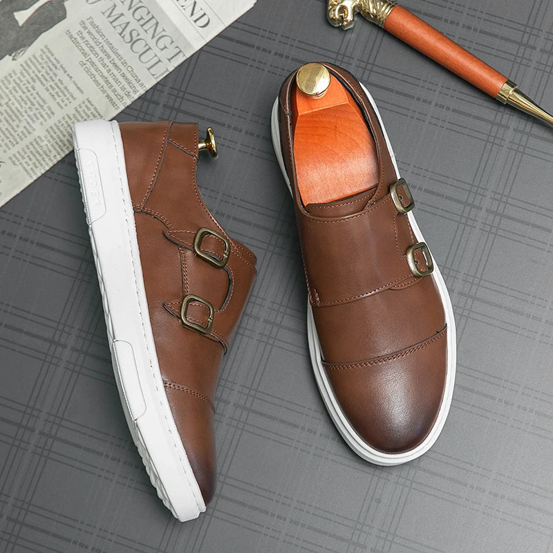Zapatos de Cuero Genuino Zyden