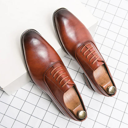 Zapatos de cuero Vittorio